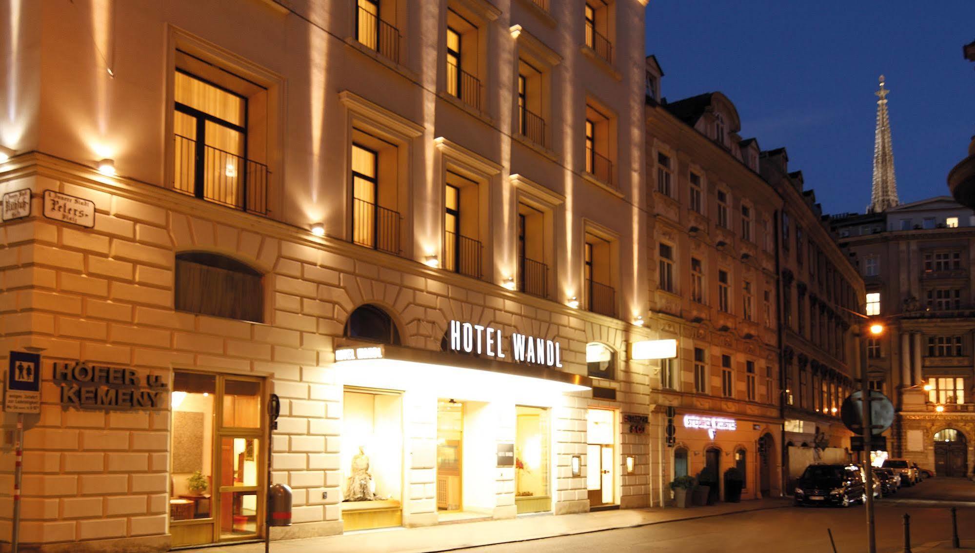 וינה Hotel Wandl מראה חיצוני תמונה